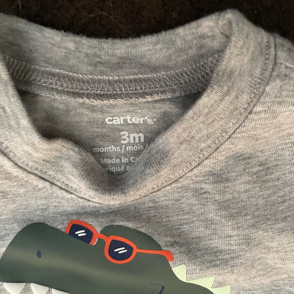 3 months old dinosaur shirt and shorts- NWOT - Picture 2 of 2